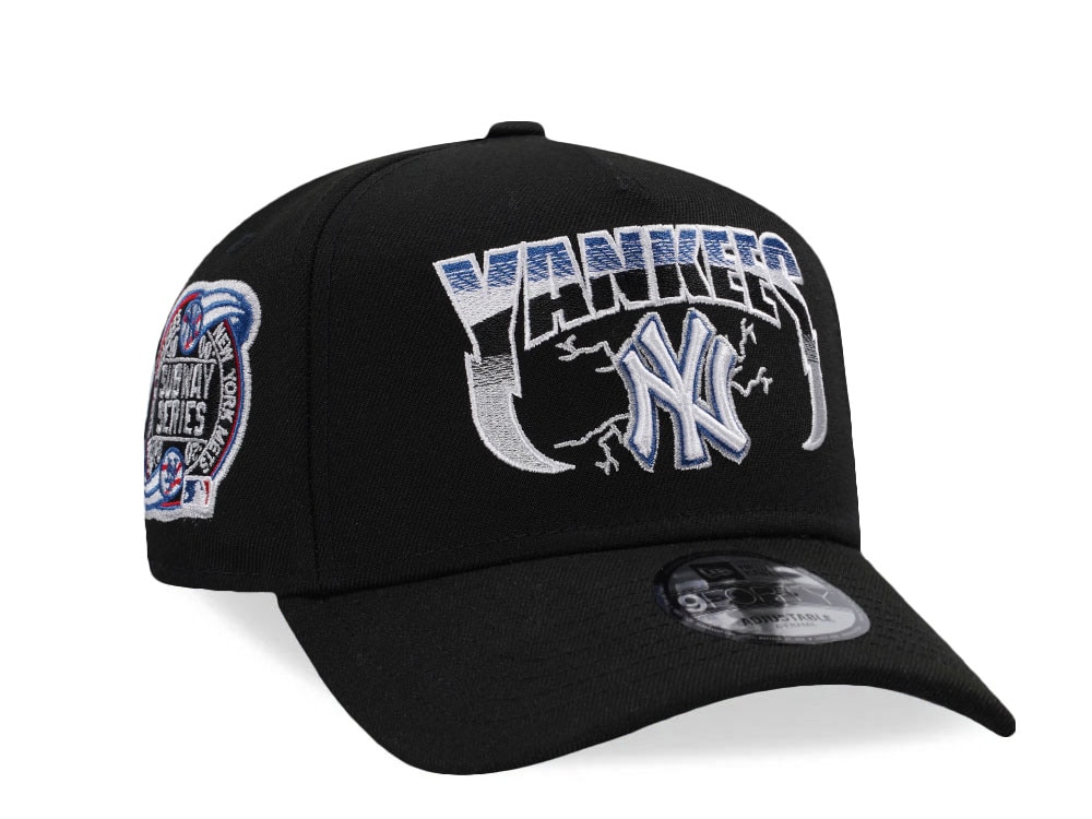 New Era New York Yankees Subway Series 2000 Black Edition 9Forty A Frame Snapback Gorra