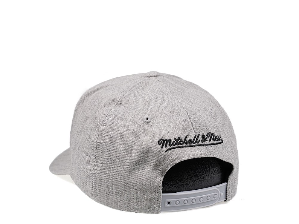 Mitchell & Ness Milwaukee Bucks Heather 110 Flex Snapback Gorra