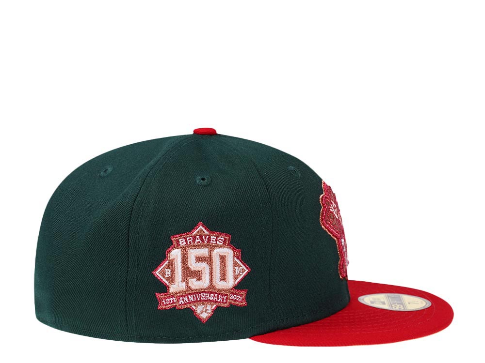 New Era Atlanta Braves 150th Anniversary Copper Two Tone Prime Edition 59Fifty Fitted Gorra