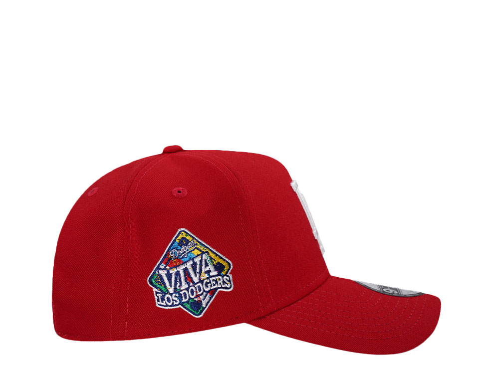 New Era Los Angeles Dodgers Red Viva Edition 9Forty A Frame Snapback Gorra