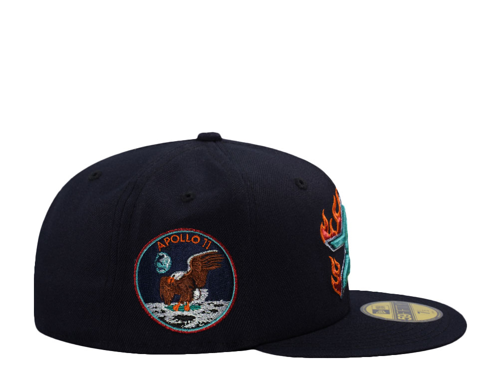 New Era Houston Astros Apollo Navy Prime Edition 59Fifty Fitted Gorra