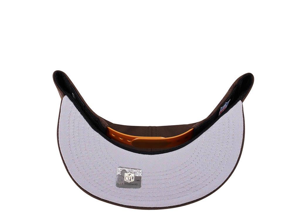 New Era New England Patriots Brown Caramel Edition 9Fifty Snapback Gorra