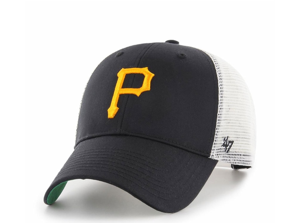 47Brand Pittsburgh Pirates Classic Black Trucker Snapback Gorra