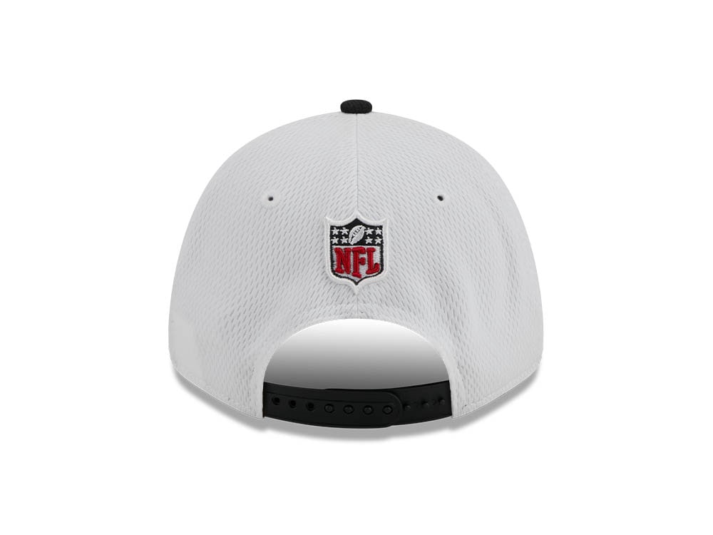 New Era Atlanta Falcons NFL Sideline 2023 Black White  9Forty Snapback Gorra