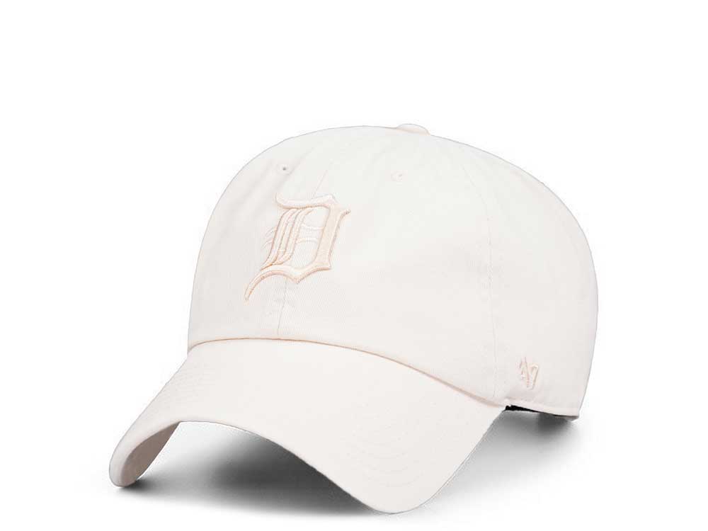 47Brand Detroit Tigers Natural Clean Up Strapback Gorra