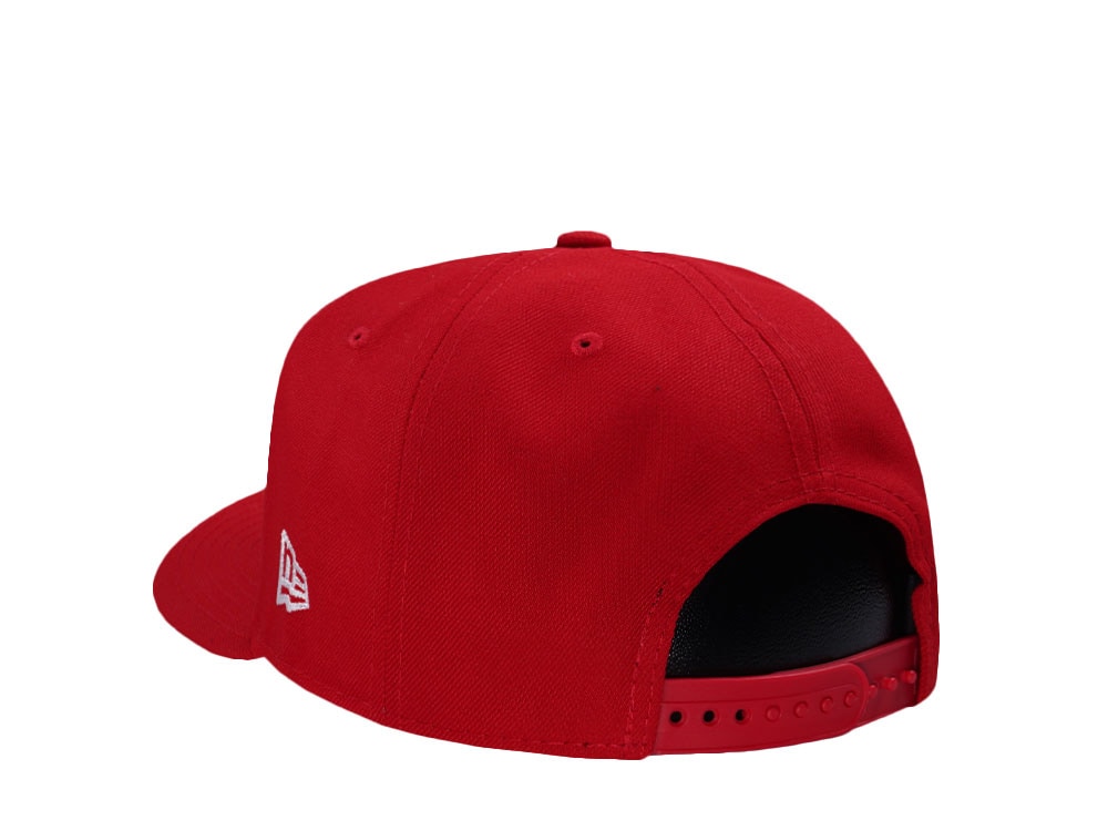 New Era Los Angeles Dodgers Skull Red Prime Edition 9Fifty A Frame Snapback Gorra