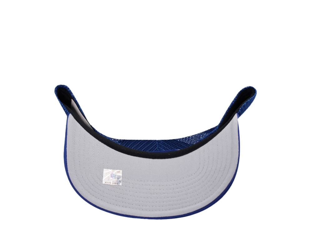 Mitchell & Ness Golden State Warriors Royal Blue Adjustable Fit Trucker Snapback Gorra