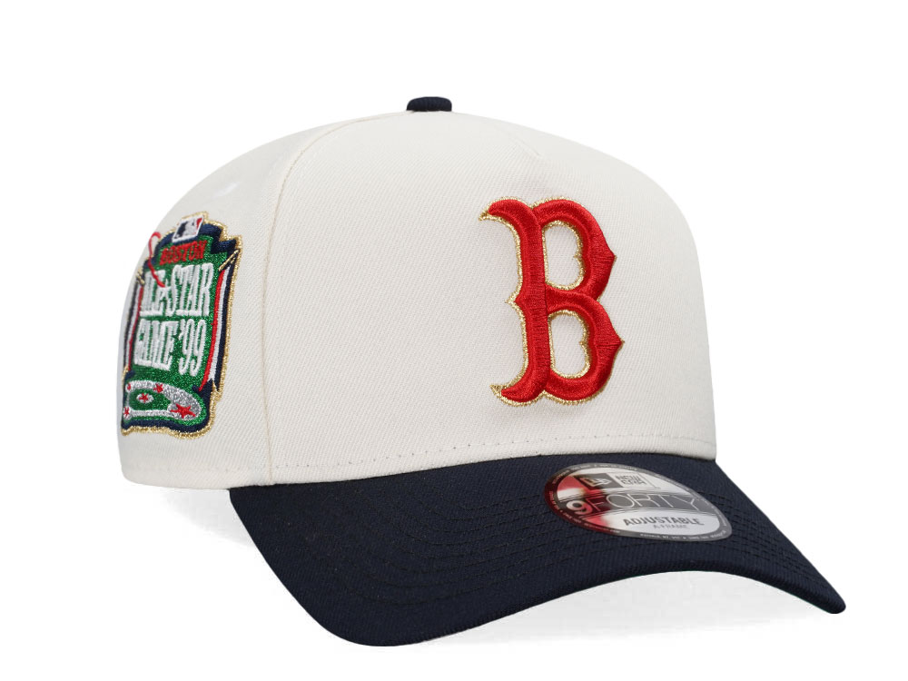 New Era Boston Red Sox All Star Game 1999 Chrome Throwback Two Tone Edition 9Forty A Frame Snapback Gorra