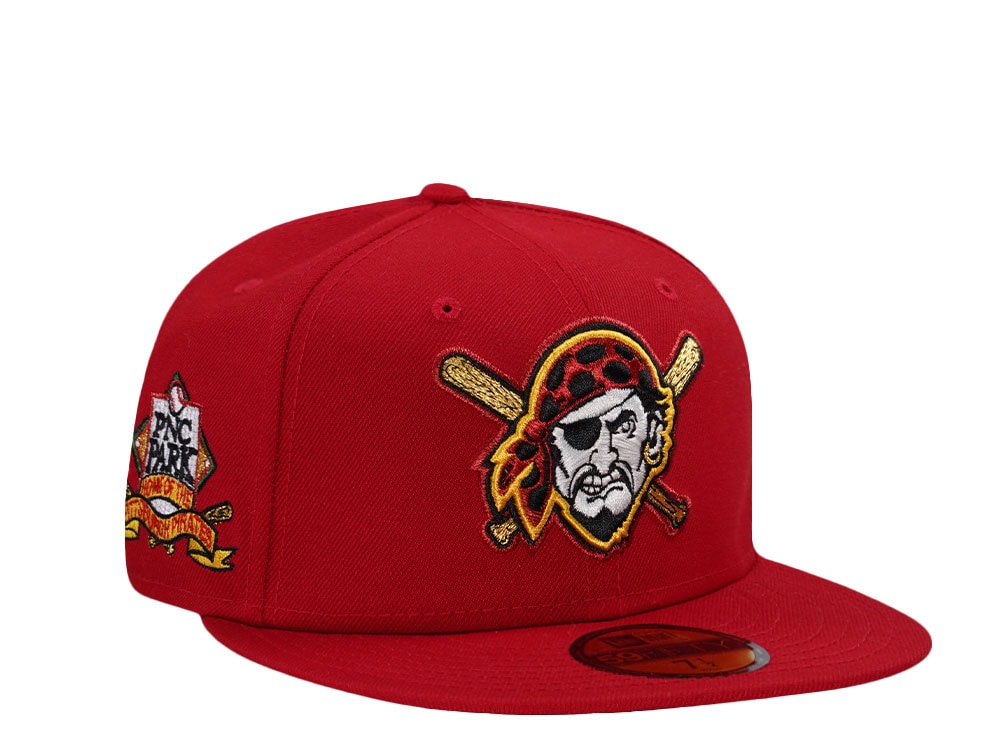 New Era Pittsburgh Pirates PNC Park Scarlet Prime Edition 59Fifty Fitted Gorra