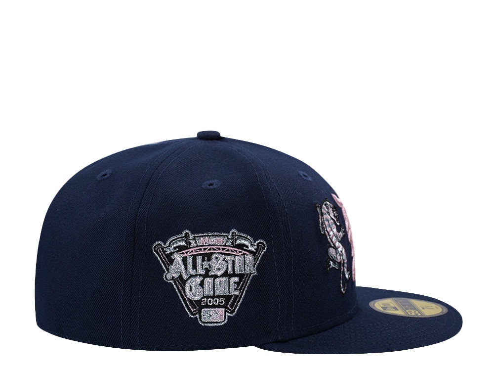 New Era Detroit Tigers All Star Game 2005 Ocean Blue Prime Edition 59Fifty Fitted Gorra