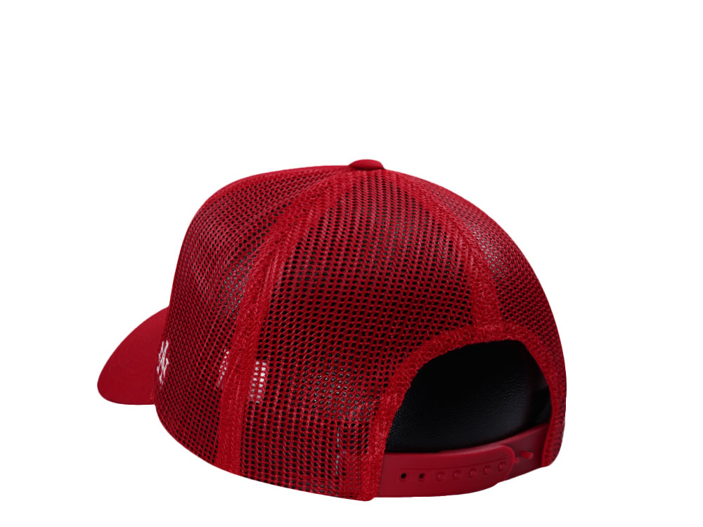 American Needle Mack Trucks Red Valin Trucker Snapback Gorra