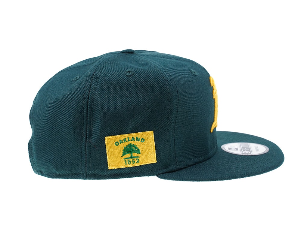 New Era Oakland Athletics Dark Green Edition 9Fifty Snapback Gorra