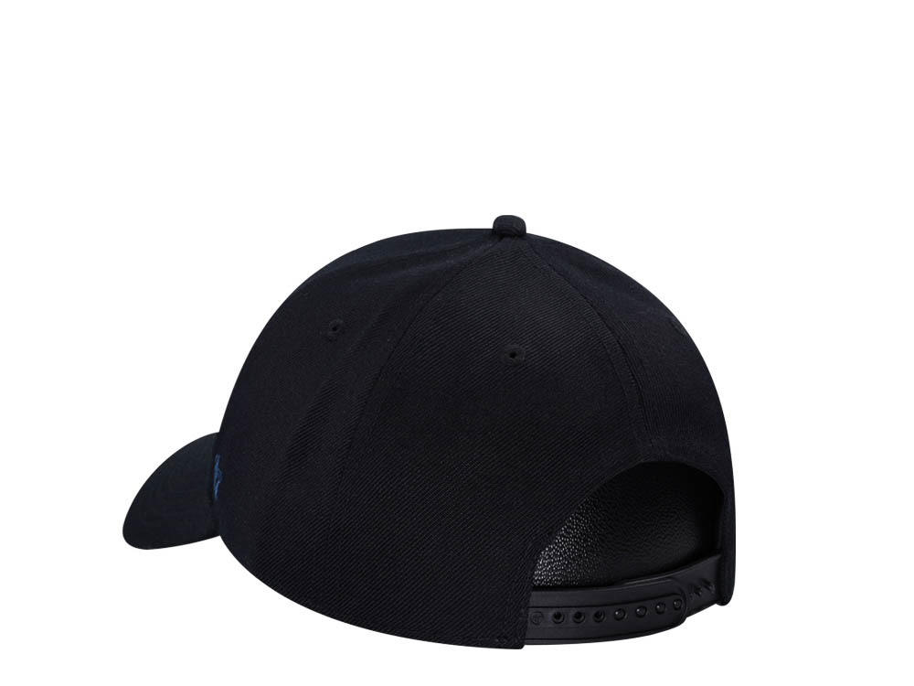 47Brand Los Angeles Dodgers Black Navy Black MVP Snapback Gorra