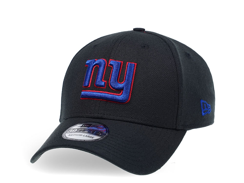 New Era New York Giants Curved Black Edition 39Thirty Stretch Gorra