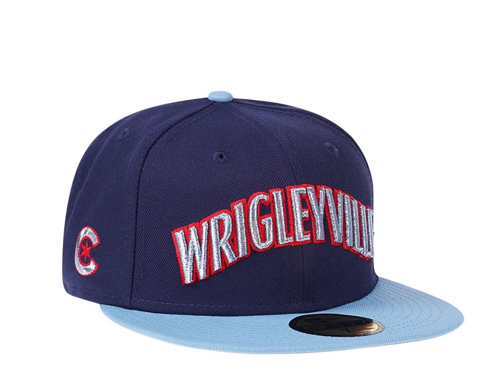New Era Chicago Cubs City Connect Two Tone Prime Ice Edition 59Fifty Fitted Gorra
