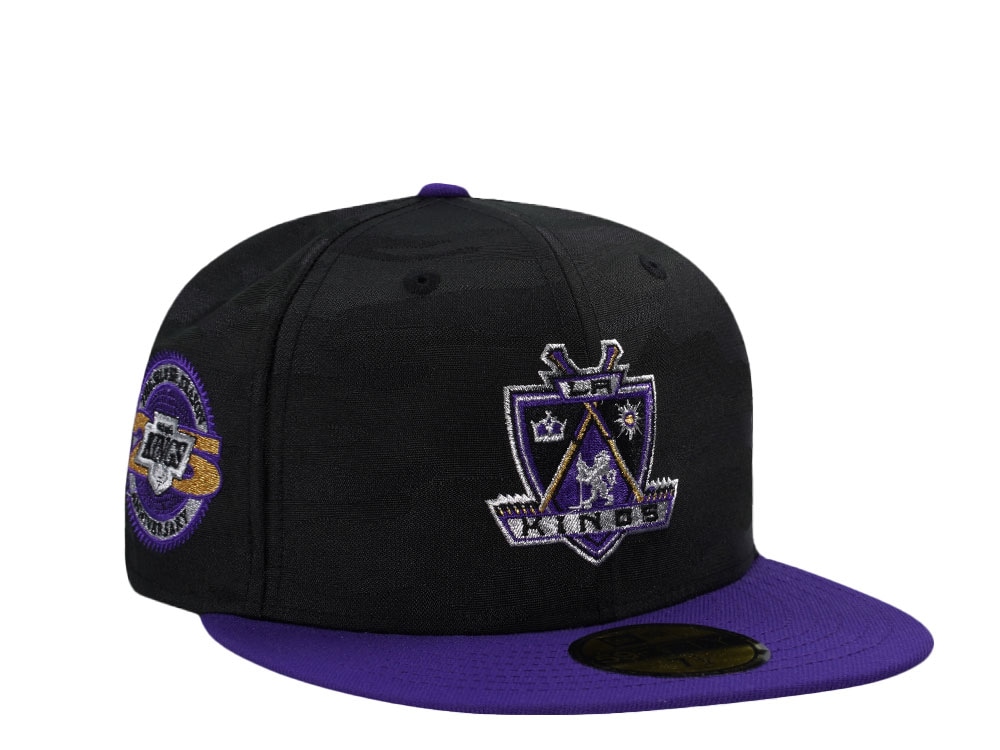 New Era Los Angeles Kings 25th Anniversary Black Two Tone Edition 59Fifty Fitted Gorra