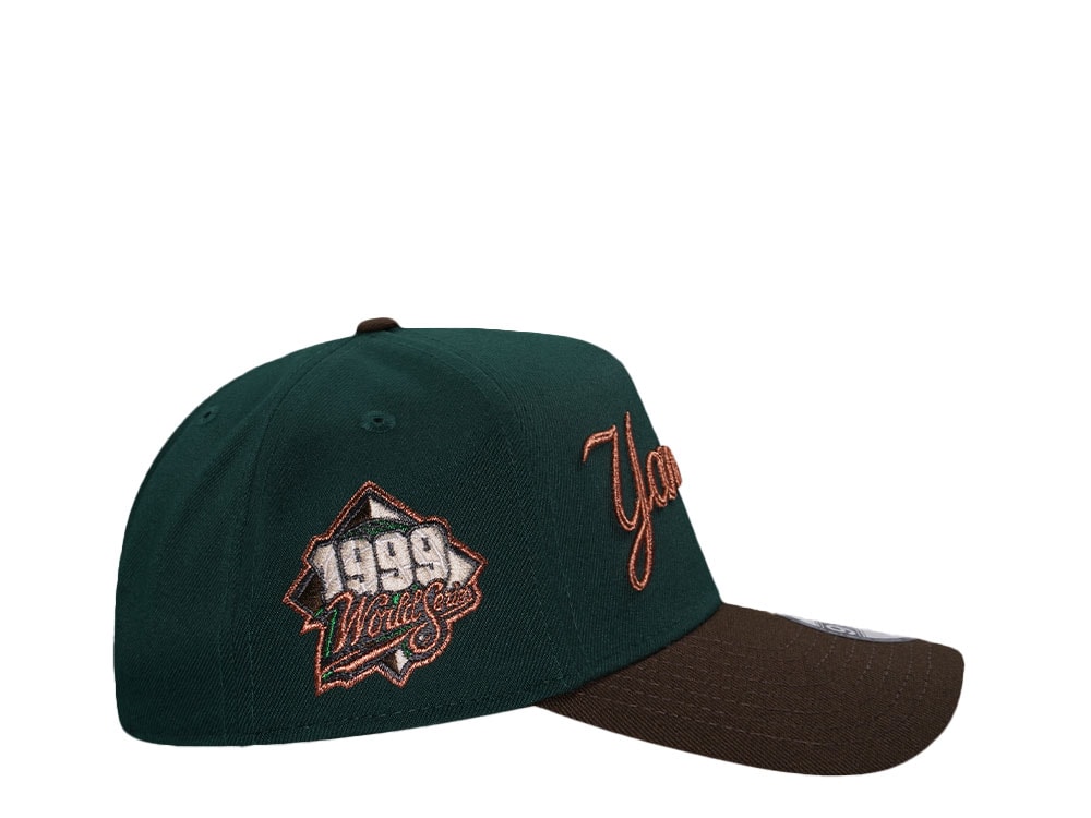 New Era New York Yankees World Series 1999 Copper Two Tone 9Forty A Frame Snapback Gorra