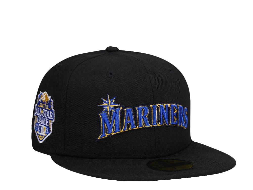 New Era Seattle Mariners All Star Game 2003 Script Prime Edition 59Fifty Fitted Gorra