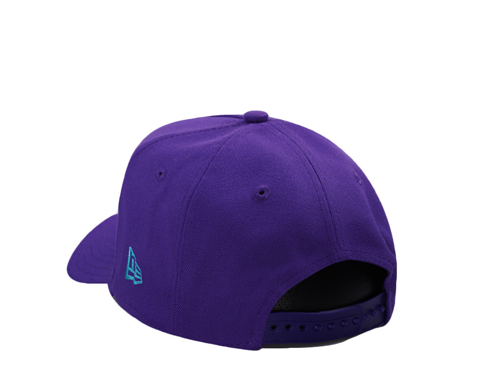 New Era Charlotte Hornets All Star Game 1991 Purple Prime Edition 9Forty A Frame Snapback Gorra