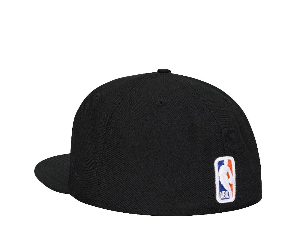New Era New York Knicks 2x World Champs Black Edition 59Fifty Fitted Gorra