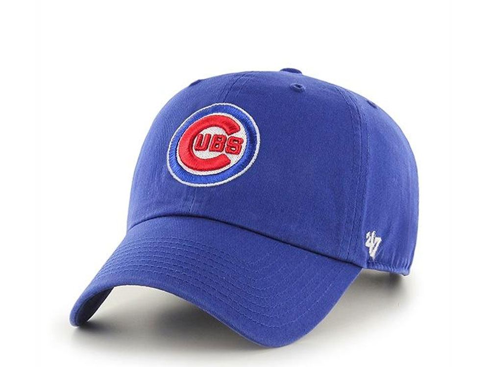 47Brand Chicago Cubs Classic Clean Up Strapback Gorra