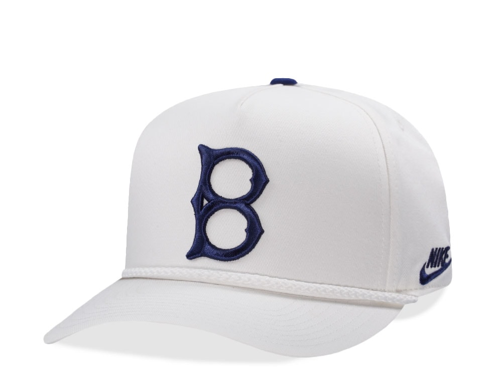 Nike Brooklyn Dodgers Cooperstwon White Edition Snapback Gorra