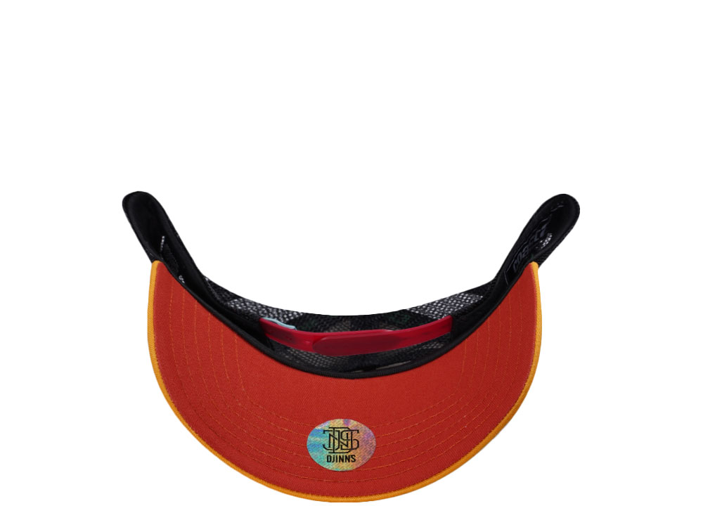 Djinns Machu Piccu Board Service Sand Black Trucker Snapback Gorra