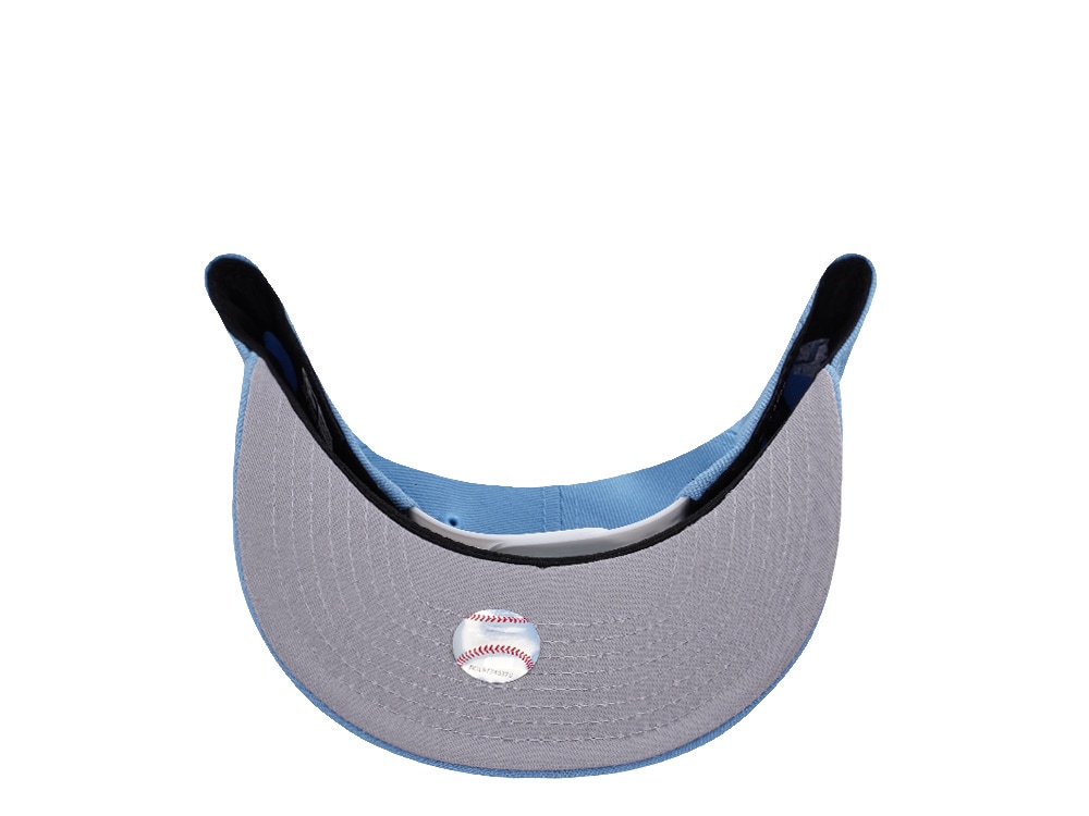 New Era Los Angeles Dodgers World Series 2025 Sky Blue Prime Edition 9Fifty A Frame Snapback Gorra
