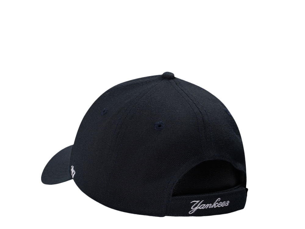 47Brand New York Yankees Navy MVP Kids Strapback Gorra