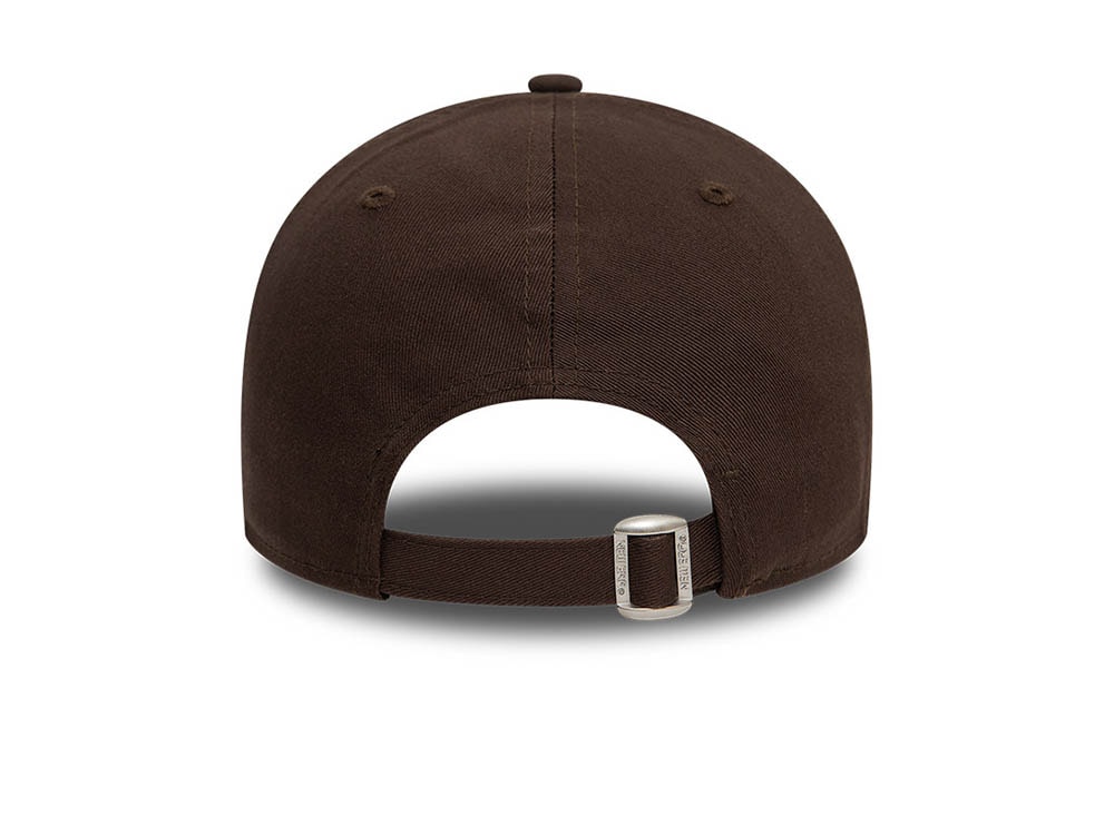 New Era New York Yankees League Essential Dark Brown 9Forty Strapback Gorra