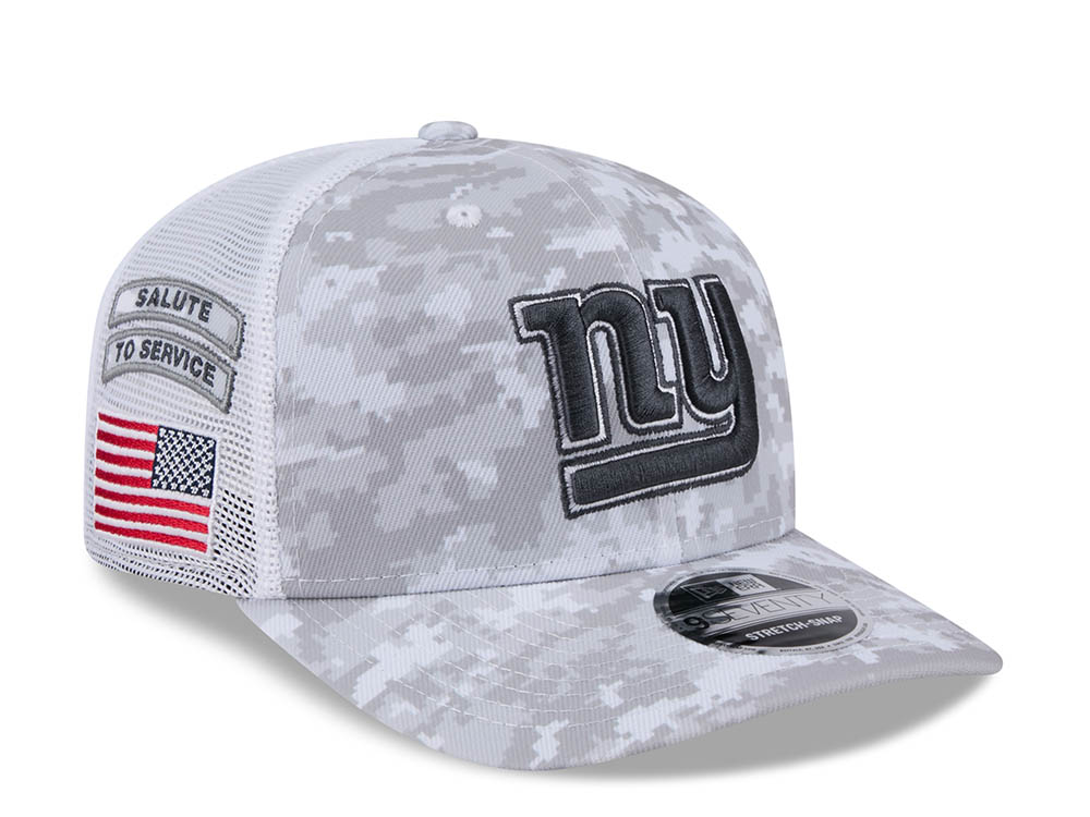 New Era New York Giants Digi Camo Salute to Service 2024 Trucker 9Seventy Snapback Gorra