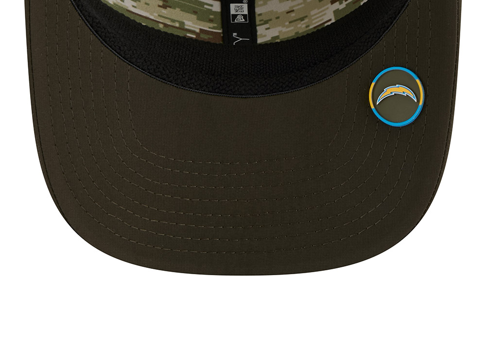 New Era Los Angeles Chargers Salute To Service 2025 9Seventy Snapback Gorra