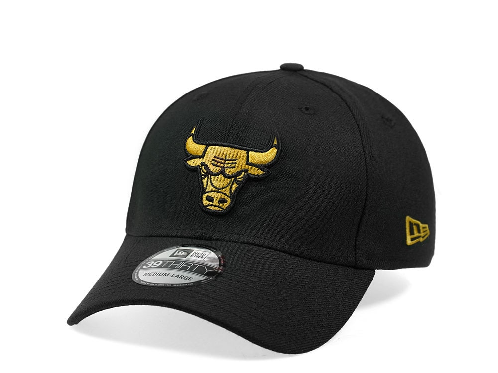 New Era Chicago Bulls Gold Edition 39Thirty Stretch Gorra