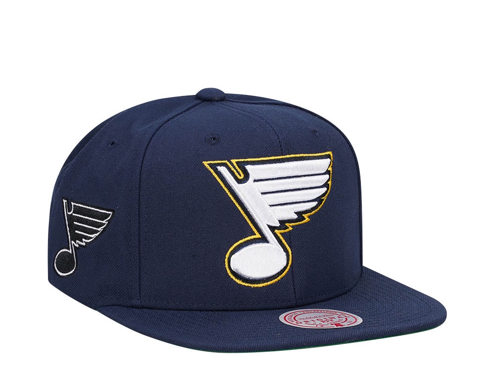 Mitchell & Ness St. Louis Blues Alternate Flip Snapback Gorra