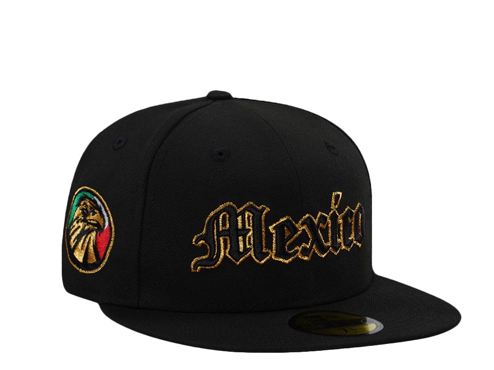 New Era Mexico Black Prime Edition 59Fifty Fitted Gorra