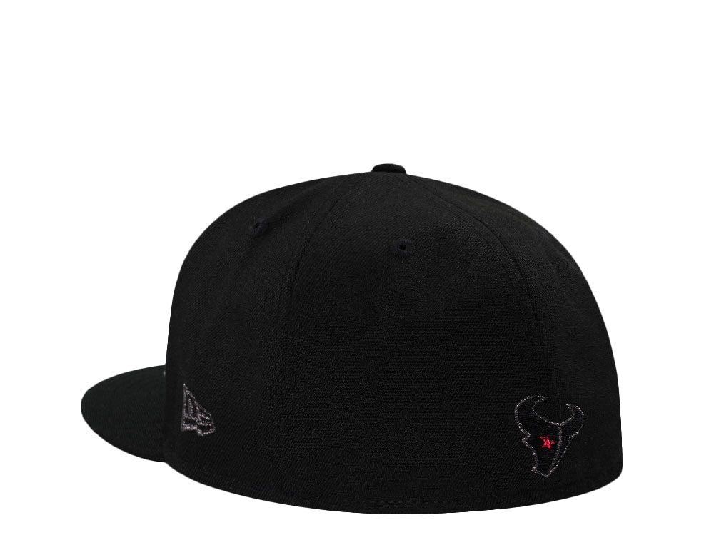 New Era Houston Texans H Town Black Prime Edition 59Fifty Fitted Gorra