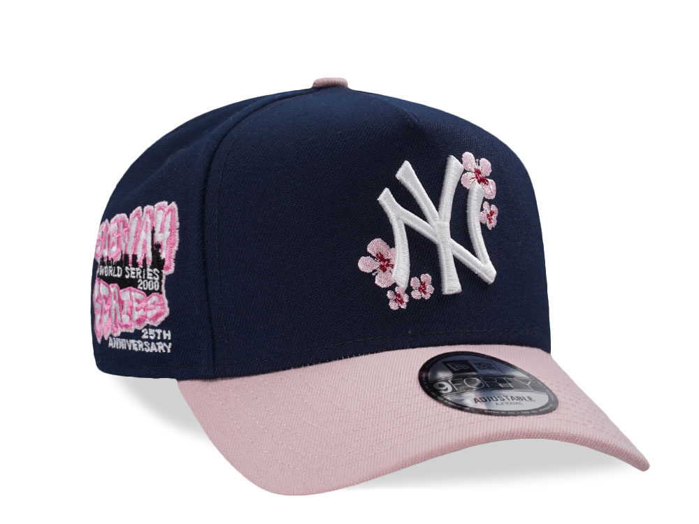 New Era New York Yankees Ocean Sakura Edition 9Forty A Frame Snapback Gorra