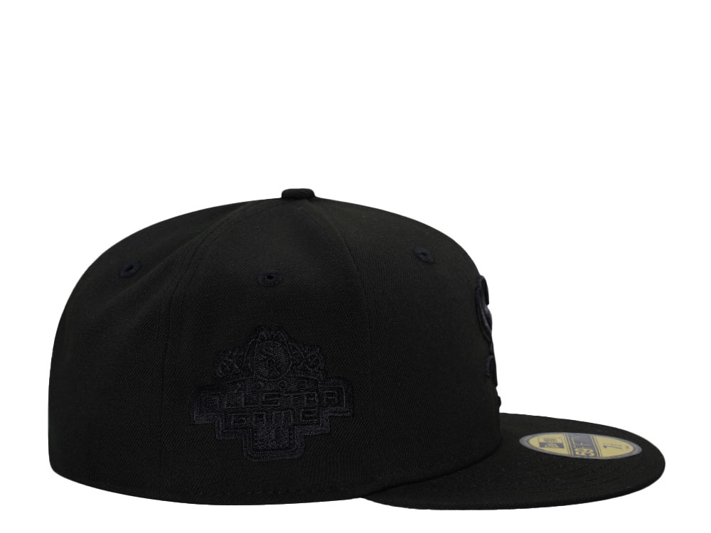 New Era Chicago White Sox All Star Game 2003 Black Out Red Edition 59Fifty Fitted Gorra
