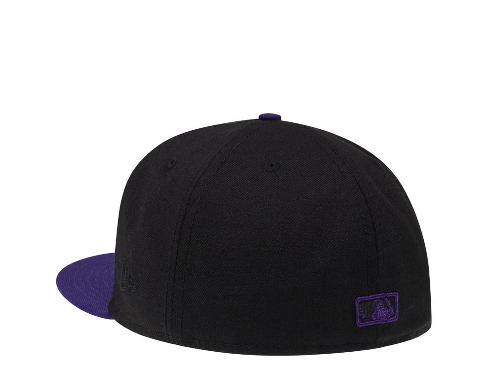 New Era Colorado Rockies 20th Anniversary Two Tone Silver Pop Edition 59Fifty Fitted Gorra