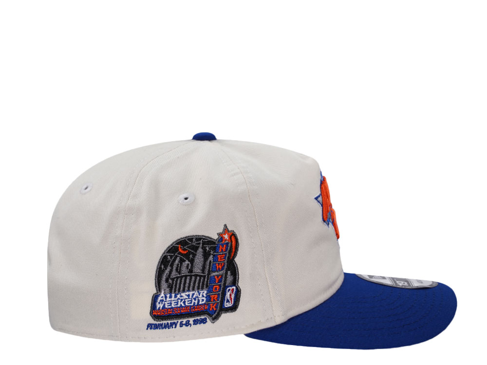 New Era New York Knicks All Star Game 1998 Chrome Two Tone Edition 19Twenty Snapback Gorra