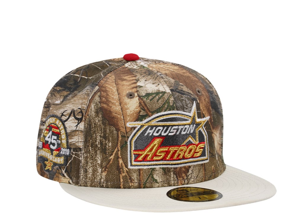 New Era Houston Astros 45th Anniversary Realtree Two Tone Edition 59Fifty Fitted Gorra