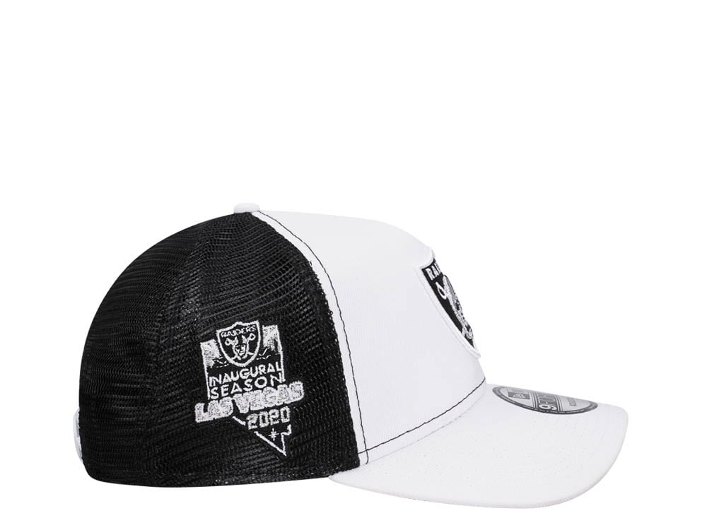 New Era Las Vegas Raiders Inaugural Season 2020 9Forty A Frame Trucker Snapback Gorra