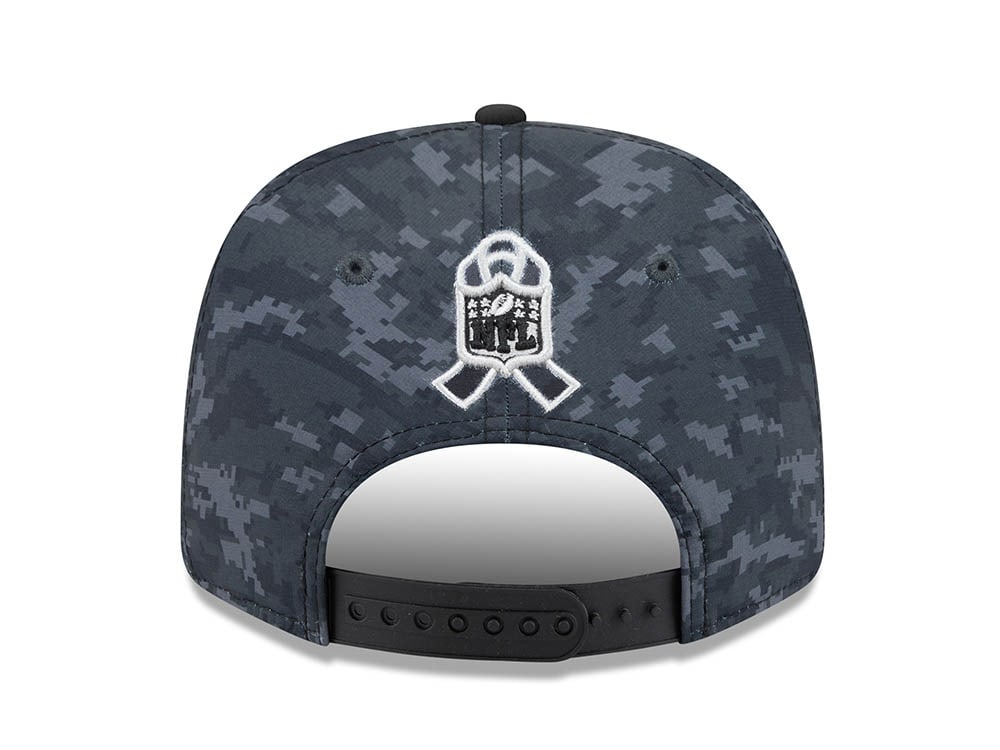 New Era Pittsburgh Steelers NFL Salute to Service 2026 Digi Camo Black 9Seventy Stretch Snapback Gorra