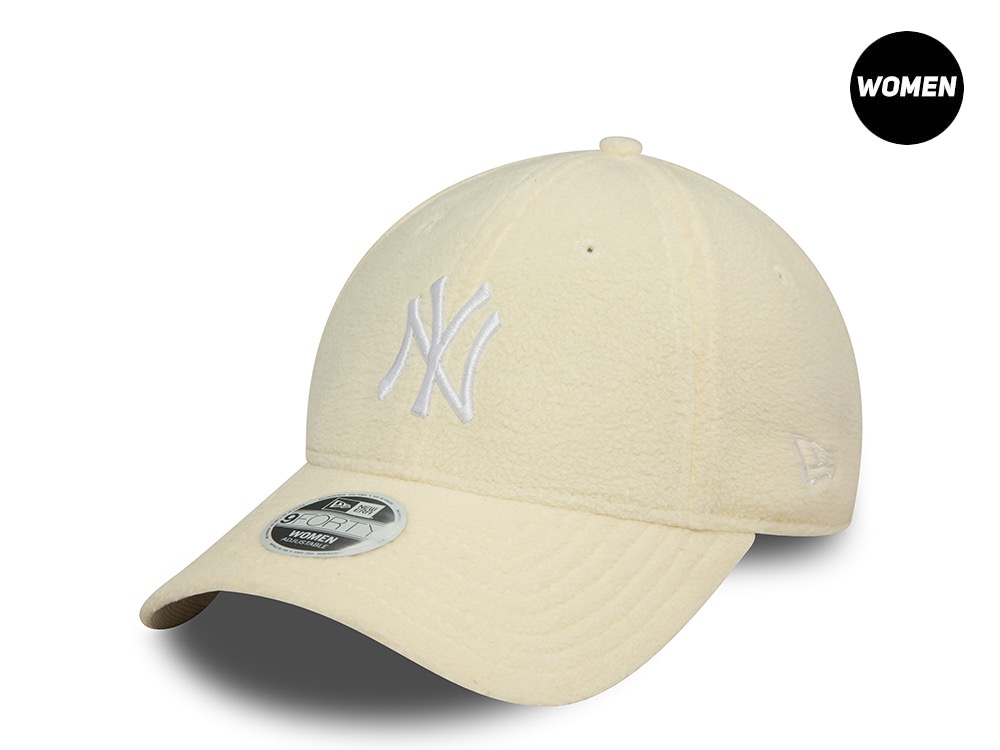 New Era New York Yankees Cosy White Womens 9Forty Strapback Gorra