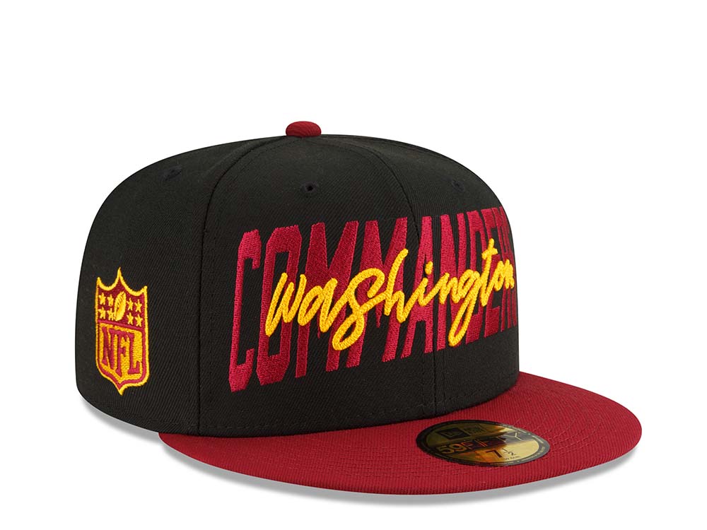 New Era Washington Commanders Team NFL Draft 22 59Fifty Fitted Gorra