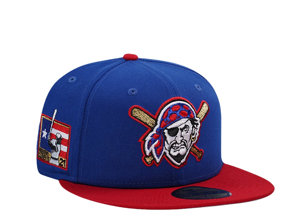 New Era Pittsburgh Pirates Roberto Clemente Blue Two Tone Edition 59Fifty Fitted Gorra
