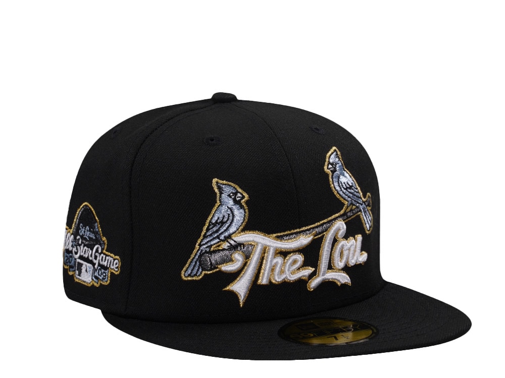 New Era St. Louis Cardinals All Star Game 2009 Black Prime Edition 59Fifty Fitted Gorra