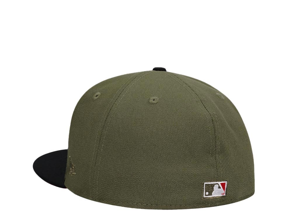 New Era Minnesota Twins All Star Game 1985 Olive Black Two Tone Prime Edition 59Fifty Fitted Gorra