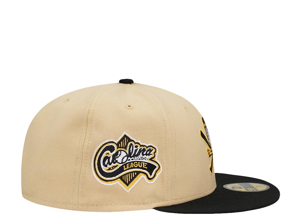 New Era Salem Buccaneers Vegas Gold Two Tone Throwback Edition 59Fifty Fitted Gorra