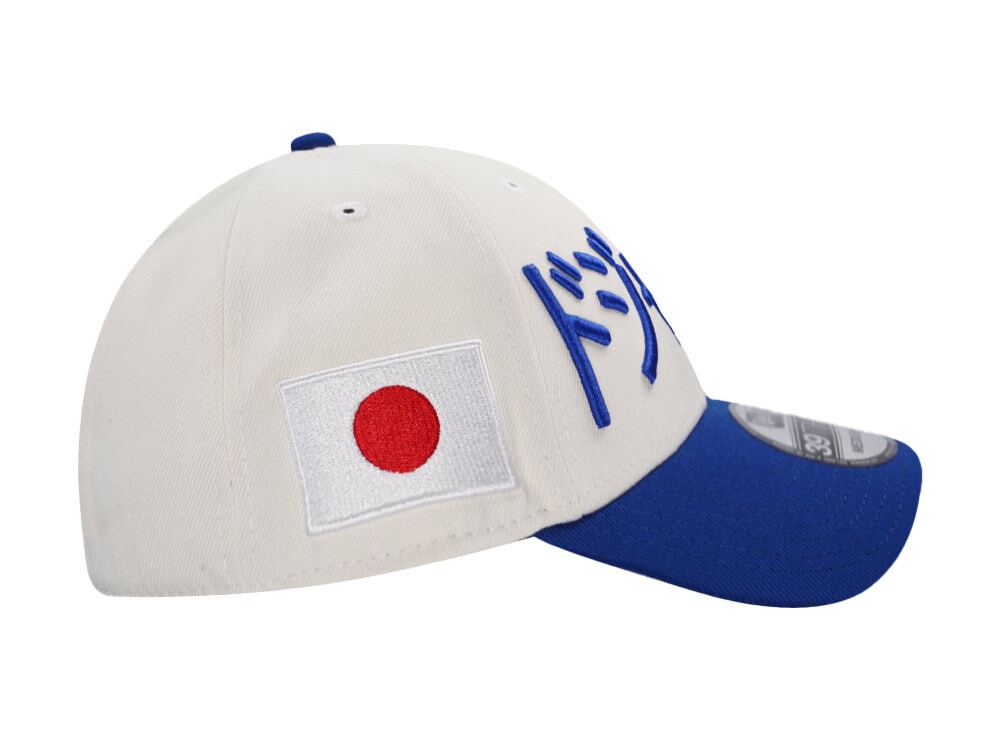 New Era Los Angeles Dodgers Kanji Chrome Two Tone Edition 39Thirty Stretch Gorra
